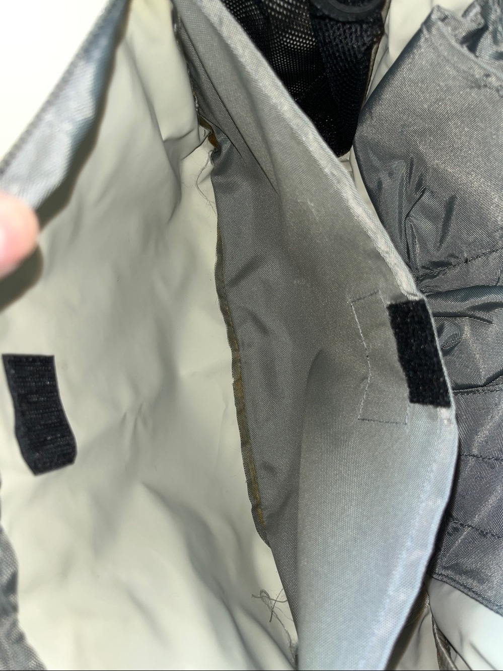 Timbuk2 Tote Bag, Gray and Stone color, with Adjustable straps, Used - Picture 17 of 17